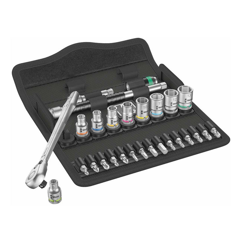 Wera Metric 1/4" Switch Ratchet Set (28-Piece Set)