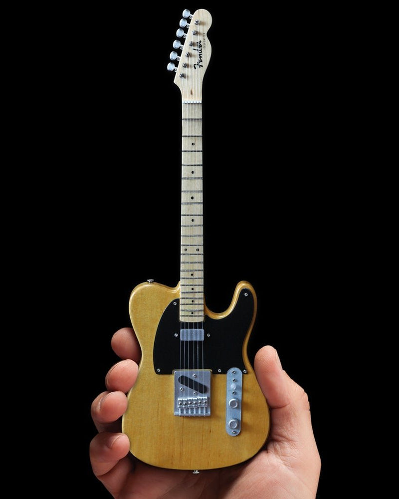 Axe Heaven Butterscotch Blonde Fender Telecaster Mini Guitar Replica - FT-001