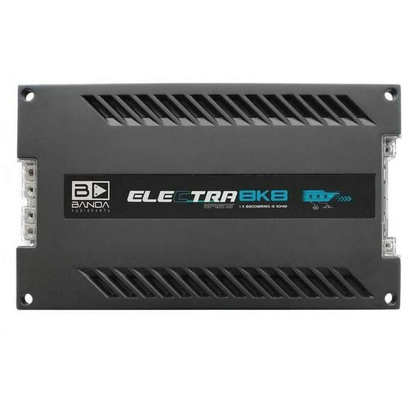 BANDA 8K82OHM 8000 Watt 2 Ohm Bass Car Amplifier