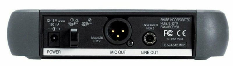 Shure Handheld Microphone Digital Wireless System with SM58 Mic - PGXD24/SM58