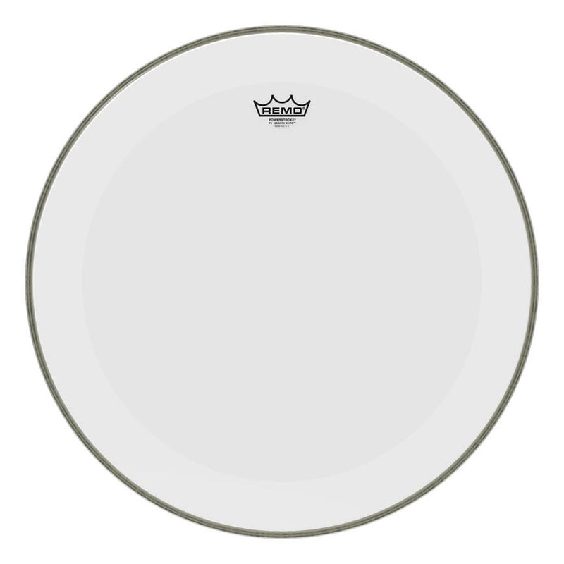 Remo Powerstroke 3 22“ Bass Drumhead - Smooth White - P3-1222-C1