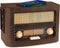 Fuse Vint Vintage Retro Radio & Speaker with Qi Charging Pad and Bluetooth