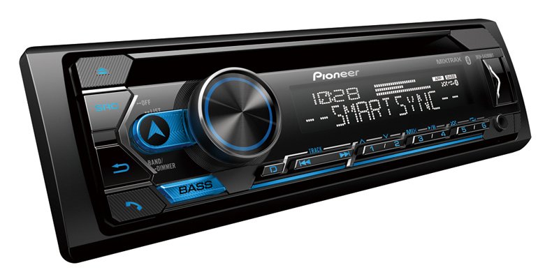 Pioneer CD Receiver w/ Pioneer Smart Sync, MIXTRAX & Bluetooth - DEH-S4200BT