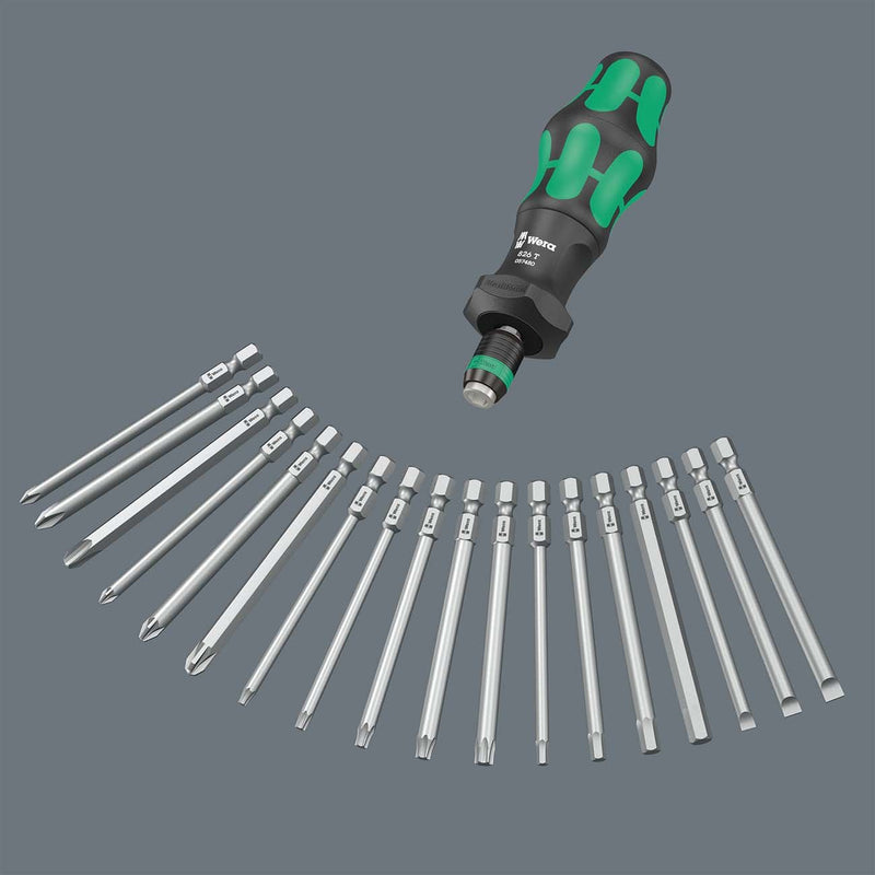 Wera Kompakt Turbo Bit Driver Set - 19 Piece Set