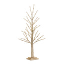 LED Lighted Gold Twig Tree 36"H