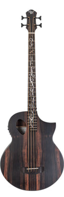 Michael Kelly Dragonfly 4 Port Acoustic Electric Bass - Java Ebony - MKD4SJESFS