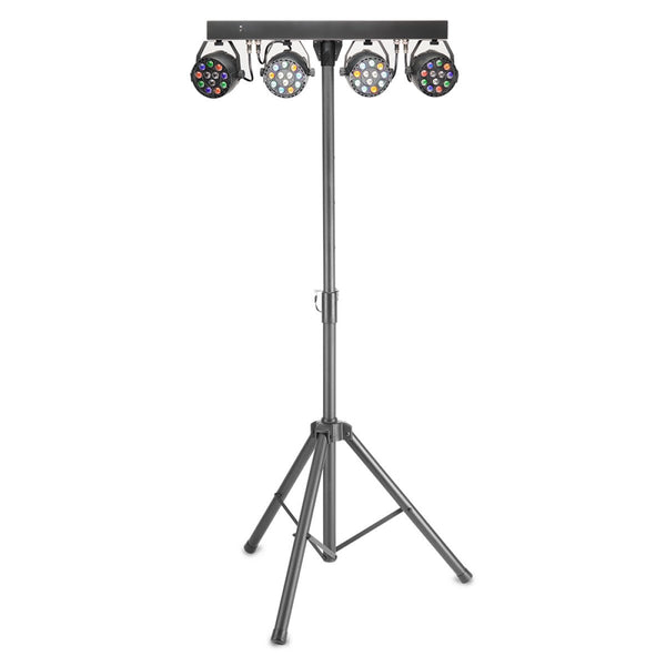 Stagg Performer Light Set with 4 PAR 12 x 1-watt M4 RGBW - SLB 4P121-M41-1