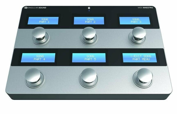 Singular Sound MIDI Maestro Foot Controller with Screens - New Open Box