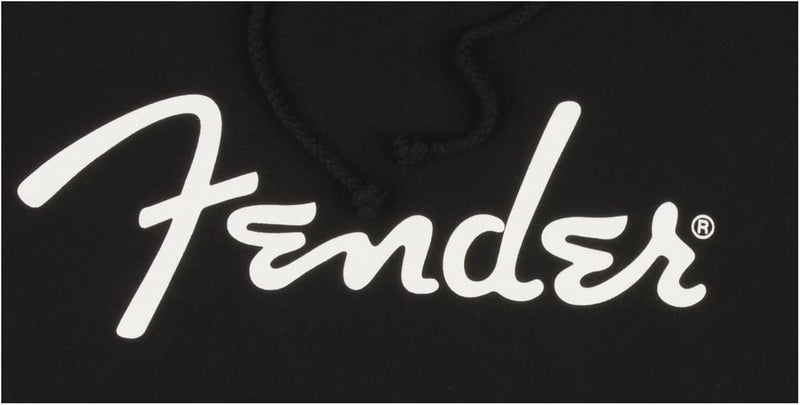 Fender Logo Hoodie - Large - Black