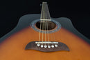 Oscar Schmidt Dreadnought Acoustic Electric Guitar - Vintage Sunburst OD45CEVSB