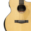 JN Guitars Glencairn Series Acoustic Electric Guitar w/ Gig Bag - Natural