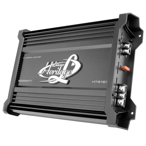 Lanzar Heritage 3000 Watt Monoblock MOSFET Car Amplifier - HTG157