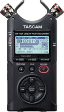 Tascam Four Track Digital Audio Recorder & USB Audio Interface - DR-40X