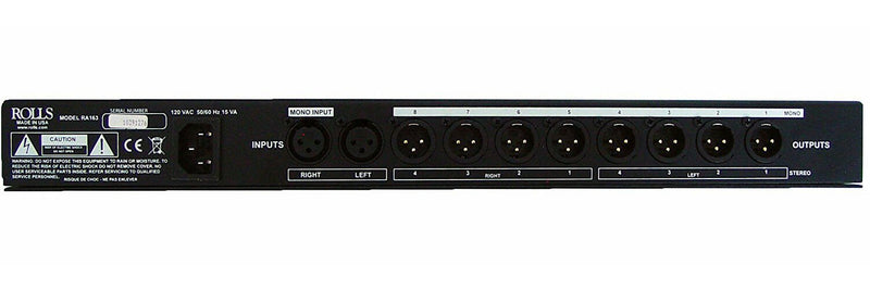 Rolls RA163 8-Channel Distribution Amplifier