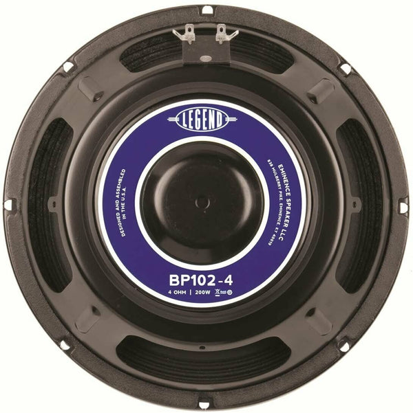 Eminence 10" Bass Guitar Speaker 200 Watts 4 Ohms - LEGENDBP1024 - New Open Box