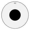 Remo 28” Controlled Sound Series Clear Black Dot Drumhead - CS-1328-10-