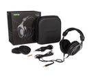 Shure SRH1840 Open-Back Premium Headphones w/ Case - Black - SRH1840-BK-U