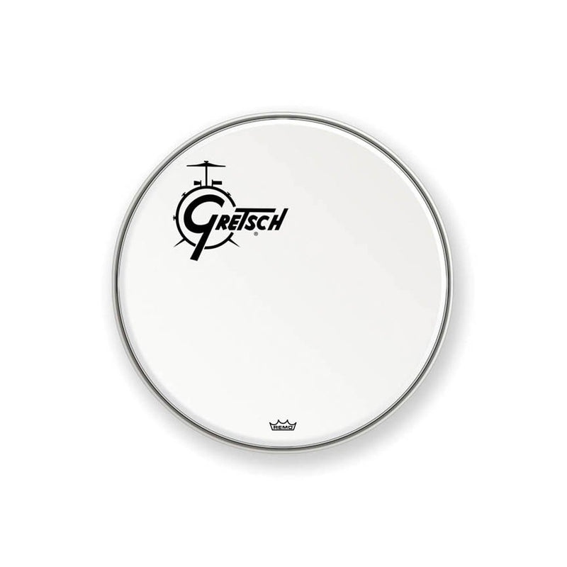 Gretsch 18" Bass Drum Head - Offset Logo - GRDHCW18O