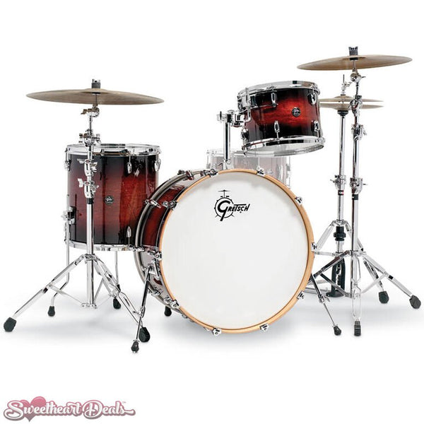 Gretsch Renown 3 Piece Drum Set Shell Pack (24/13/16) Cherry Burst