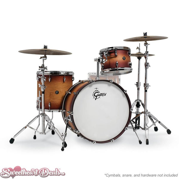 Gretsch Drums Renown 3-piece Jazz Shell Pack - Satin Tobacco Burst (24/13/16)