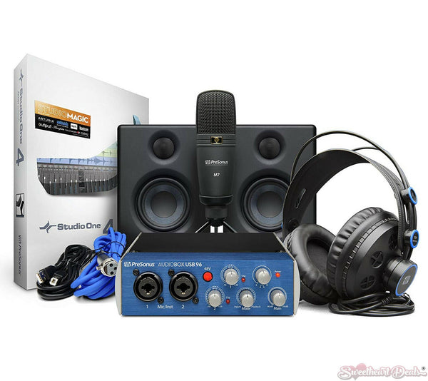 PreSonus Audiobox Studio Ultimate Deluxe Hardware/Software Recording Collection