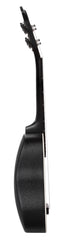 Ovation Americana Soprano Mid Depth Ukulele w/ Gig Bag -  Black Satin - UCS10-5S