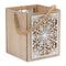 Wooden Snowflake Lantern (Set of 4)