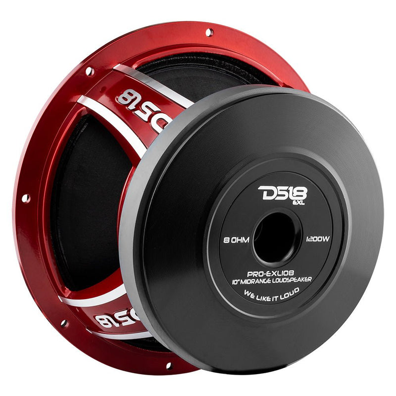 DS18 PRO-EXL108 10"  1200 Watt Max 8 Ohm Mid-Range Loudspeaker