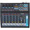 Pyle Pro Audio 8 Channels DJ Sound Mixer w/ Bluetooth - PMXU83BT