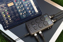 IK Multimedia iRig Pro Quattro I/O 4-input Pro Field Recording Interface & Mixer