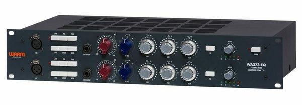 Warm Audio Dual Channel British Mic Preamp & Equalizer - WA273-EQ