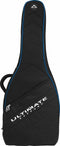 Ultimate Support USHB2EGBL Soft Case Electric Guitar w/ Backpack Strap Blue Trim