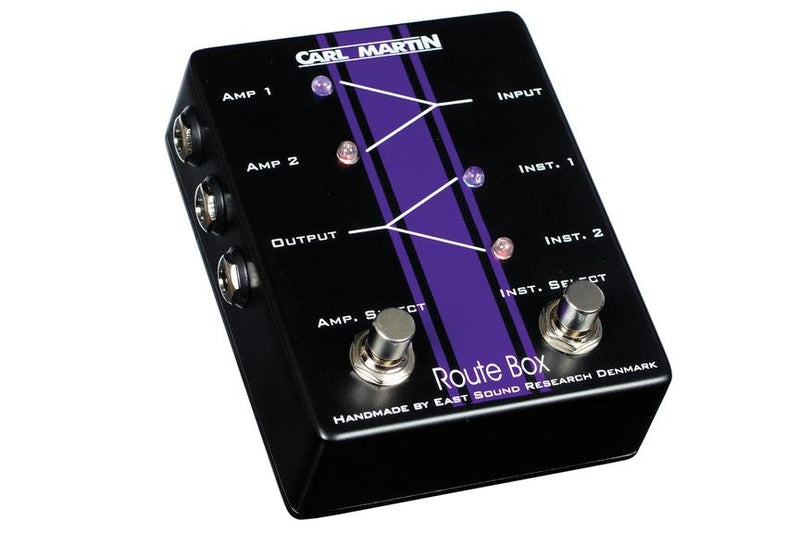 Carl Martin Guitar Route Box Double A/B Footswitch - CM0110