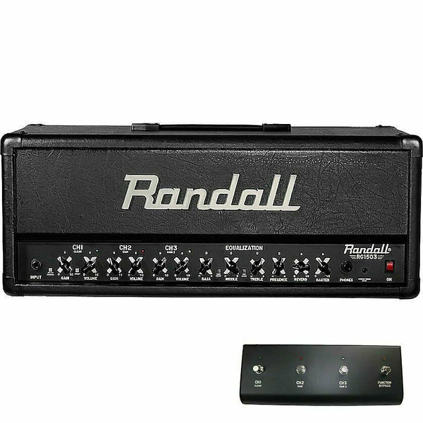 Randall RG1503H RG Series 150 Watt Guitar Amplifier Head w/ Footswitch