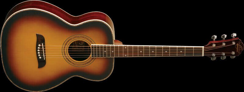 Oscar Schmidt OF2OTS Folk Size Acoustic Guitar - Tobacco Sunburst