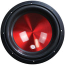 Audiopipe Red Eye Candy 12" 4ohm DVC Woofer 1600W Max Aluminum Cone TXXAPD12RD