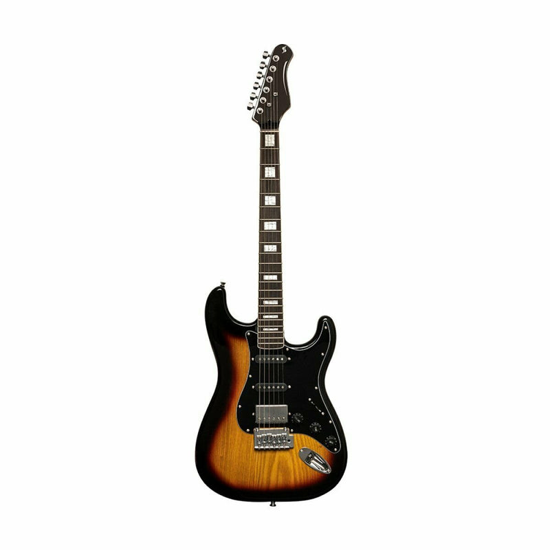 Stagg Vintage Series Electric Guitar - Sunburst - SES-60 SNB-NOB -New Open Box