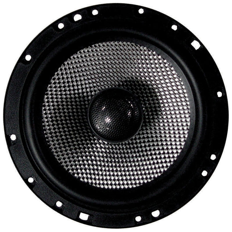 SPEAKER 6.5" 2-WAY (pair) 160WATTS AMERICAN BASS;CARBON FIBER SQ6.5