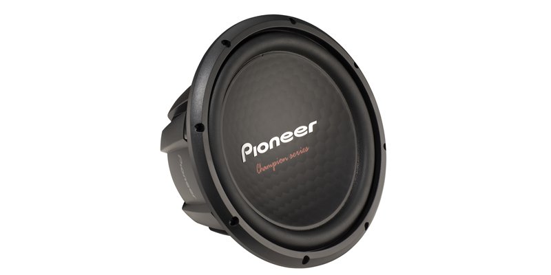 Pioneer 12" 1600 W Max Dual VC 4 Ohm Car Subwoofer - TSA301D4