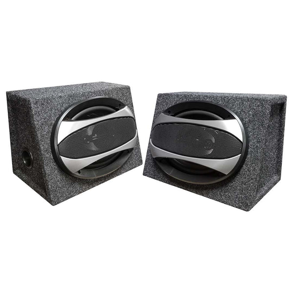 AudioDrift Loaded 6x9" 500 Watt Max 4 Way Single Boxes (Pair) CSB-6900