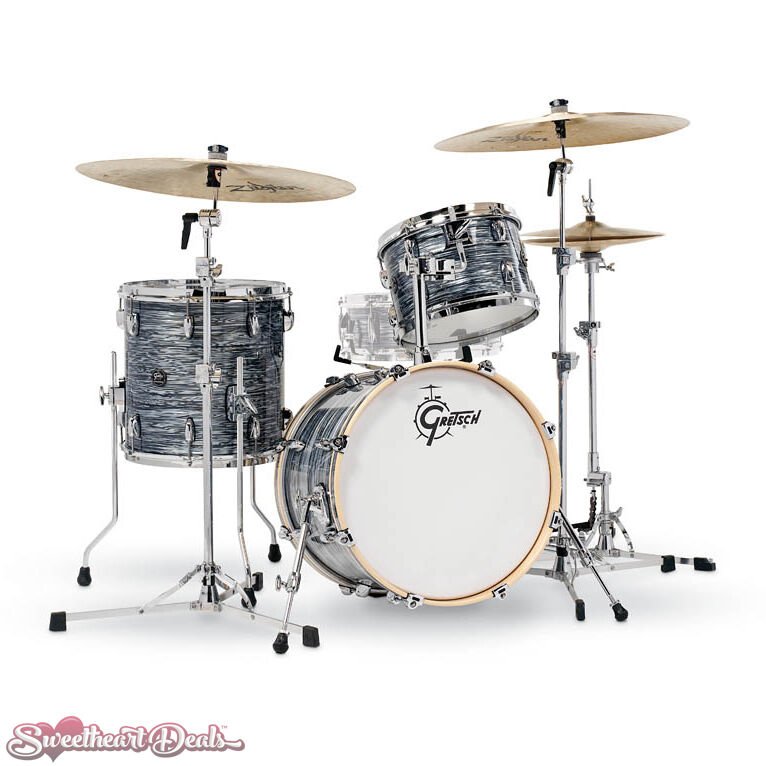 Gretsch Renown 3 Piece Drum Set Shell Pack (18/12/14) Silver Oyster Pearl