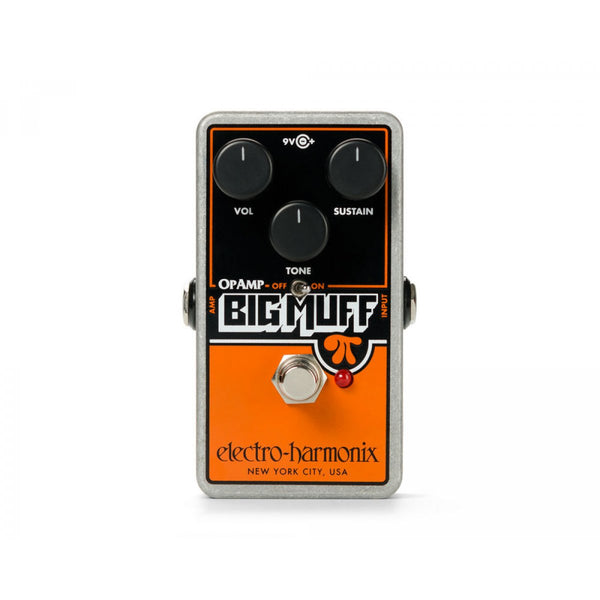 Electro-Harmonix Op-Amp Big Muff Pi Distortion/Sustainer Guitar Pedal