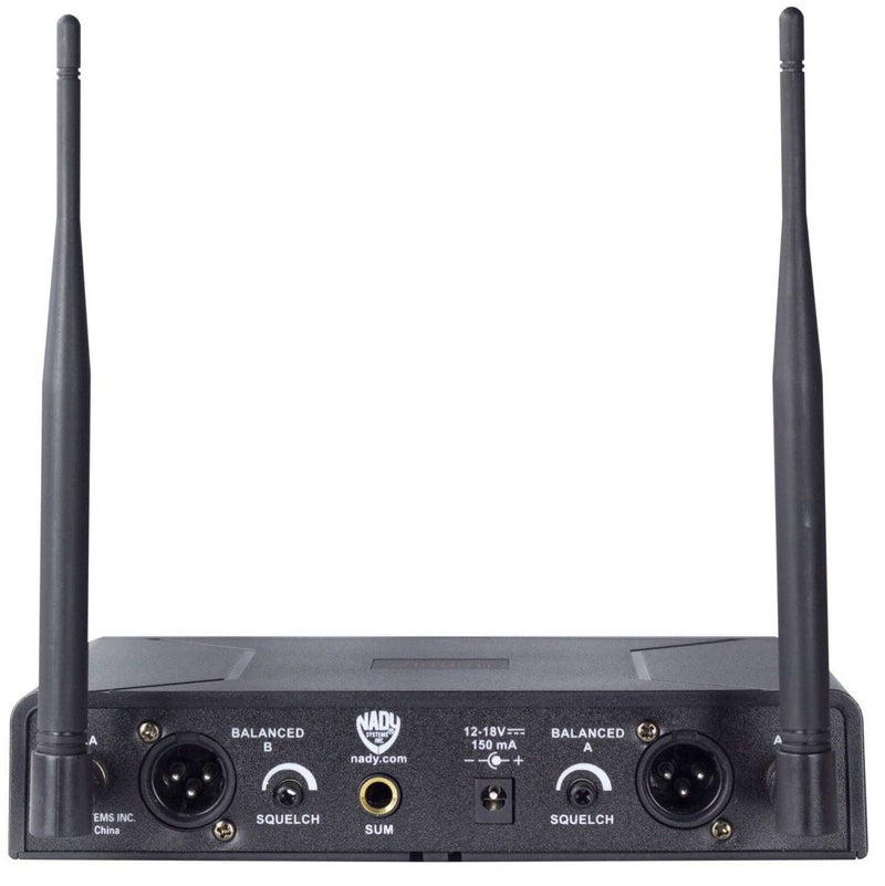 Nady Dual HT 200-Channel UHF Wireless Handheld Microphone System - U-2100 HT