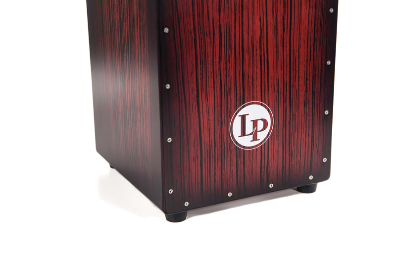 Latin Percussion Aspire Accent Darkwood Streak Cajon - LPA1332-DWS