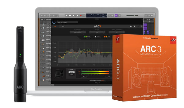 IK Multimedia Advanced Room Correction System 3.0 w/ MEMS Measurement Microphone