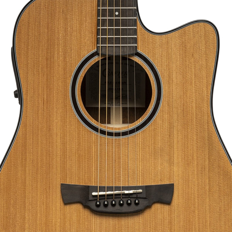 Crafter Able 630 Dreadnought Electric Acoustic Guitar - Cedar - ABLE D630CE N