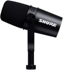 Shure MV7 Pro XLR/USB Microphone Broadcast Podcast Bundle - Black