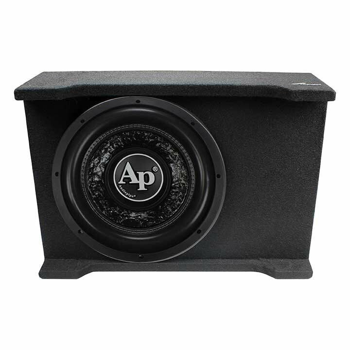 Audiopipe 12" 800W 4 Ohm Sealed Passive Shallow Subwoofer Enclosure New Open Box