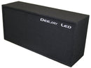 Deejay LED Yellow Chuchera Speaker Enclosure for 2 10" Woofers & Three Tweeters