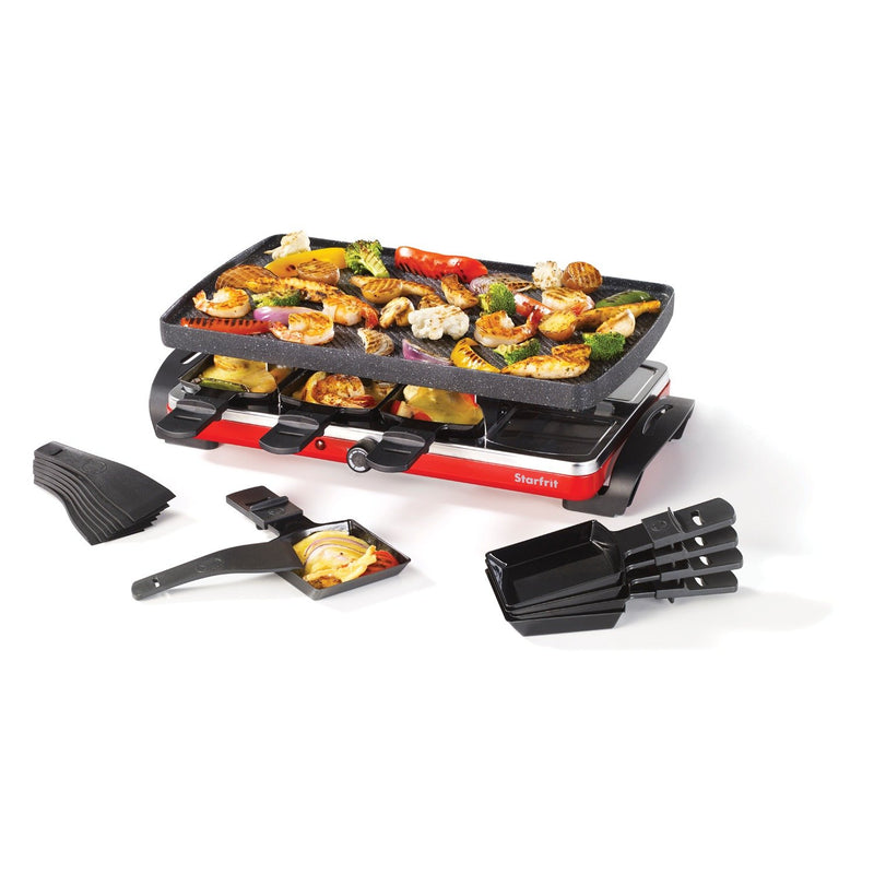 THE ROCK by Starfrit Raclette/Party Grill Set 024403-002-0000